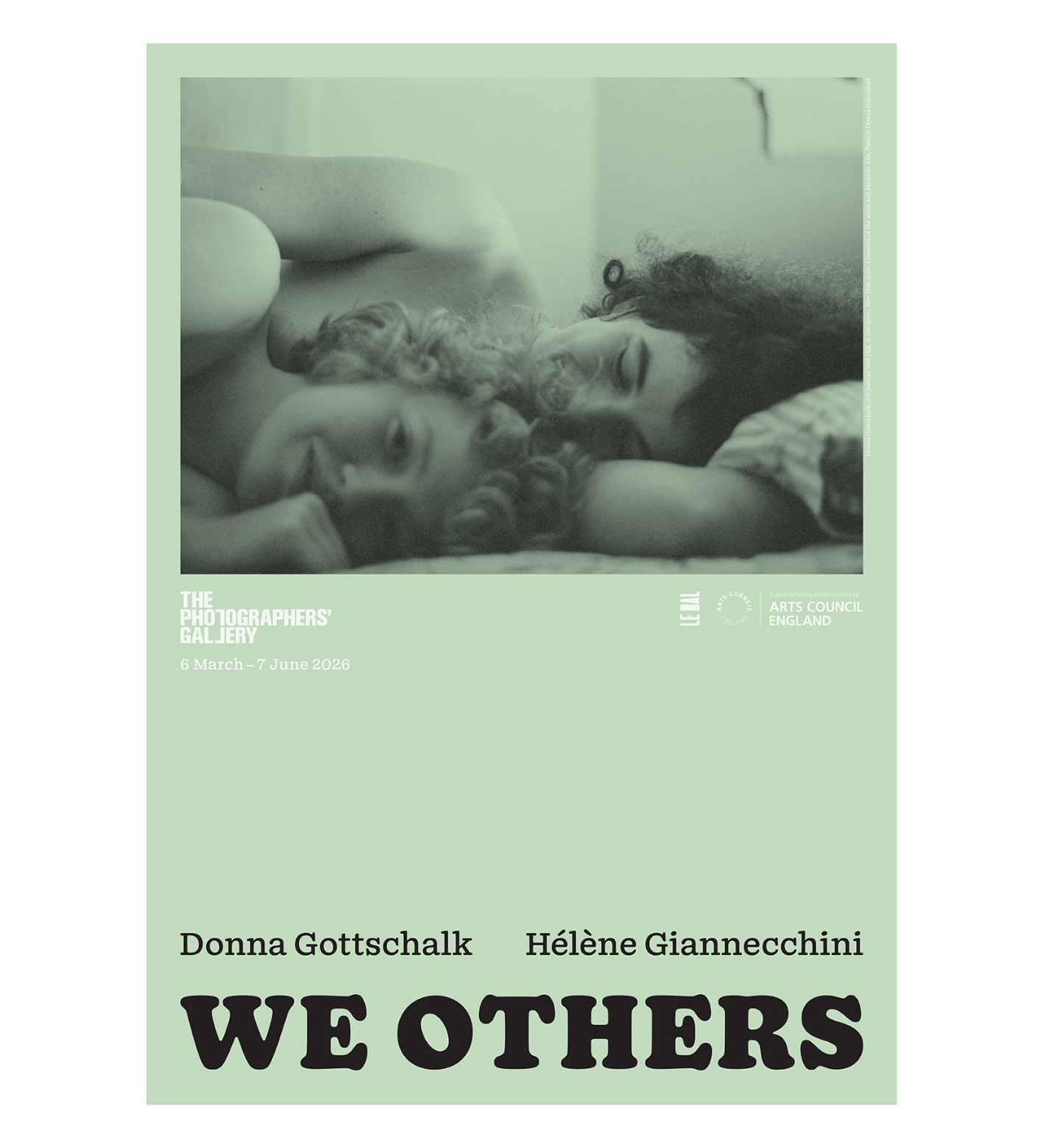 We Others: Donna Gottschalk and Hélène Giannecchini A2 Poster Self Portrait With JEB