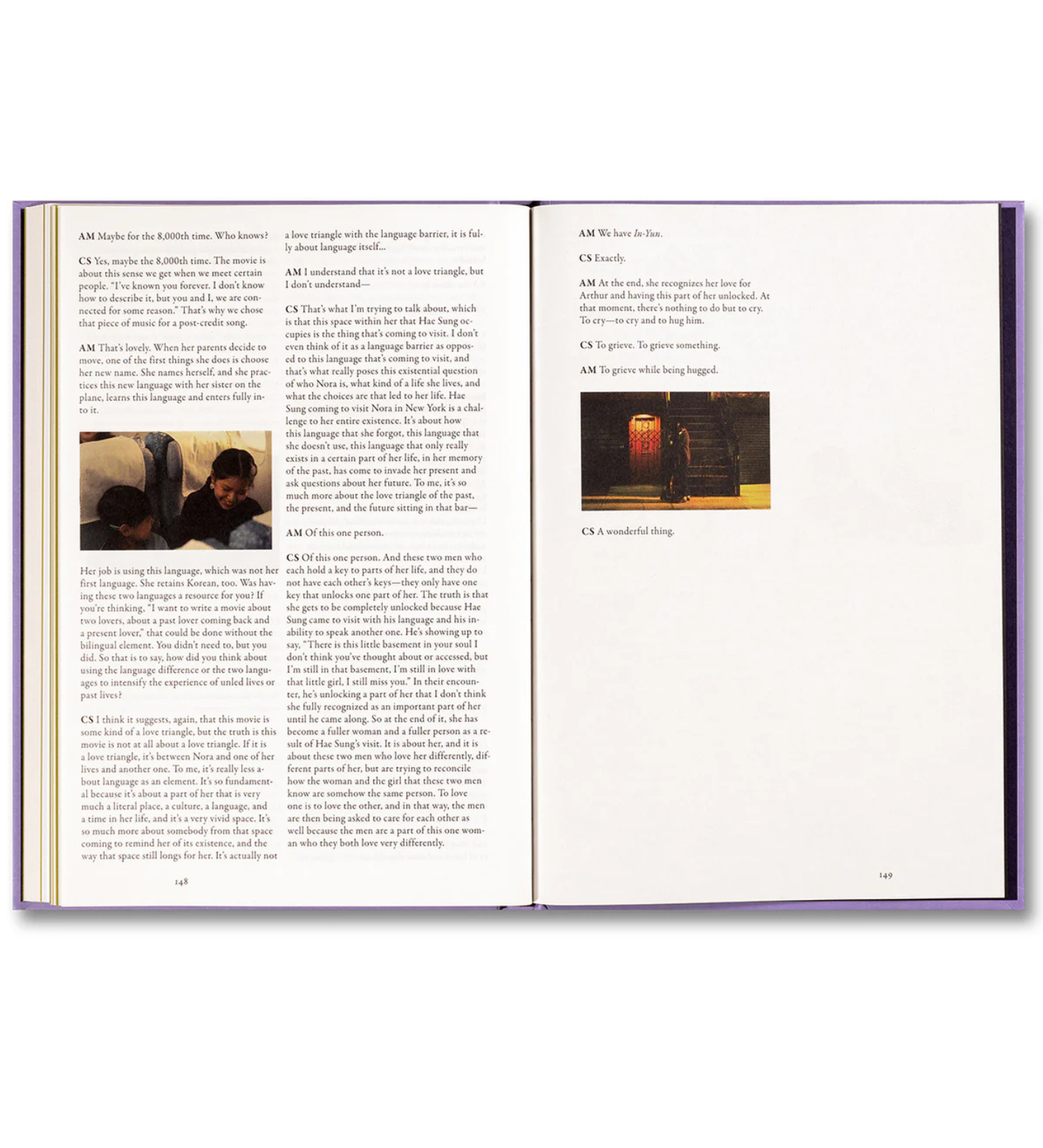 Past Lives Screenplay Book