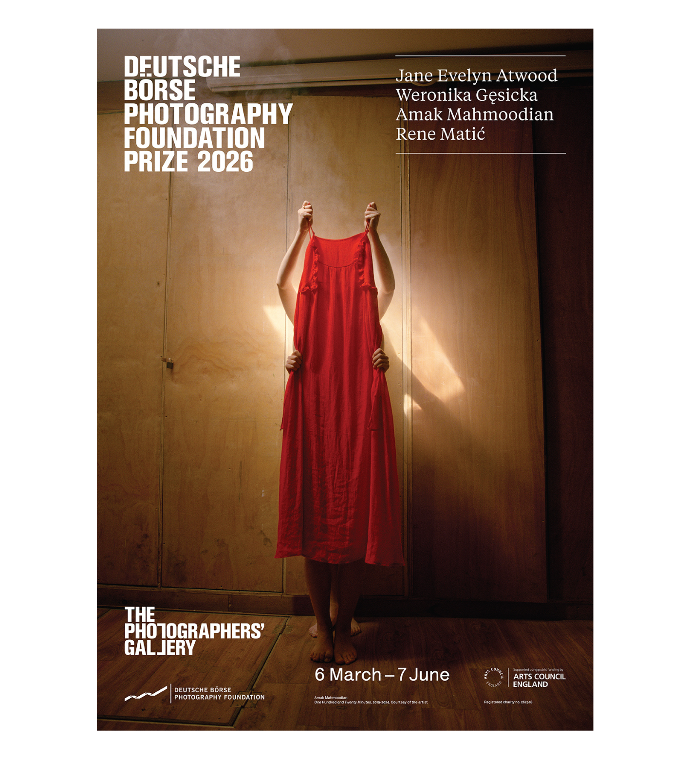 Deutsche Borse Photography Awards 2026 Poster A2: Amak Mahmoodian