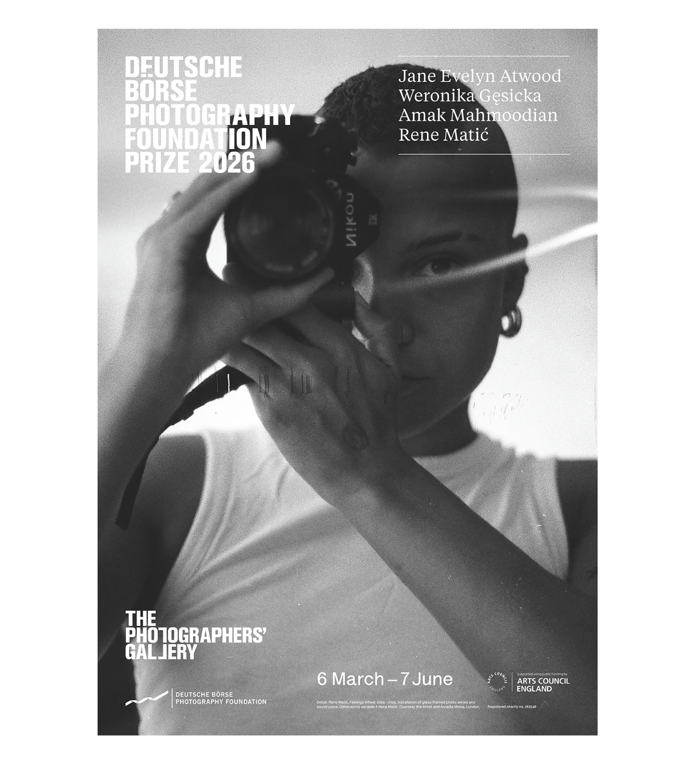 Deutsche Borse Photography Awards 2026 Poster A2: Rene Matić