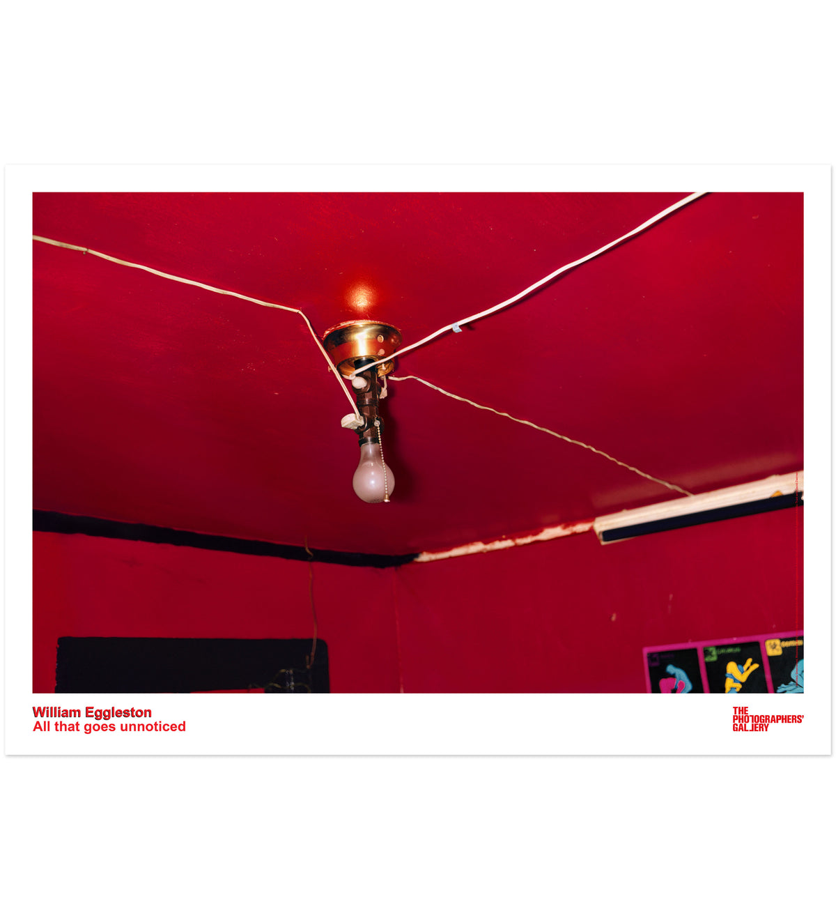 William Eggleston: All that goes unnoticed A2 Print Poster (Lightbulb)