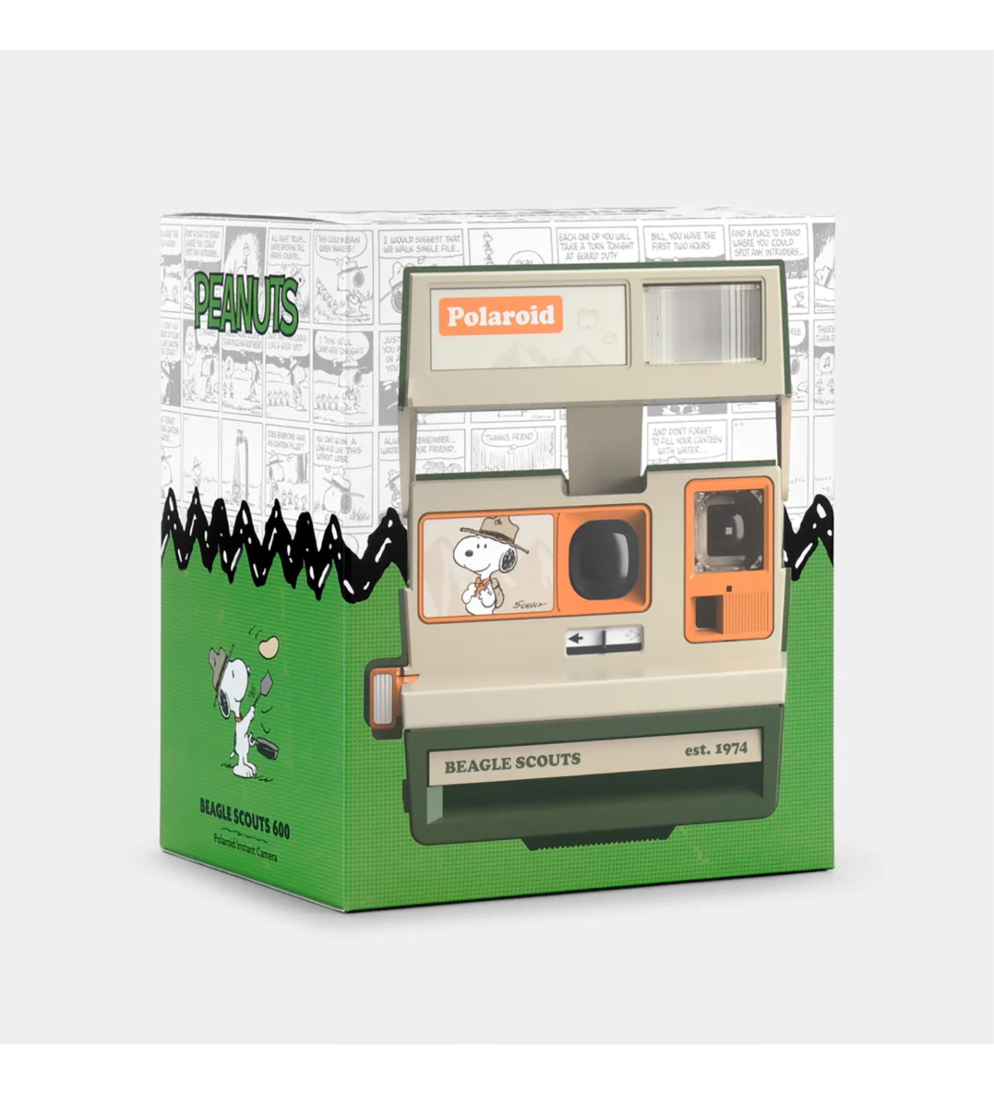 Polaroid 600 Peanuts Beagle Scouts Instant Camera