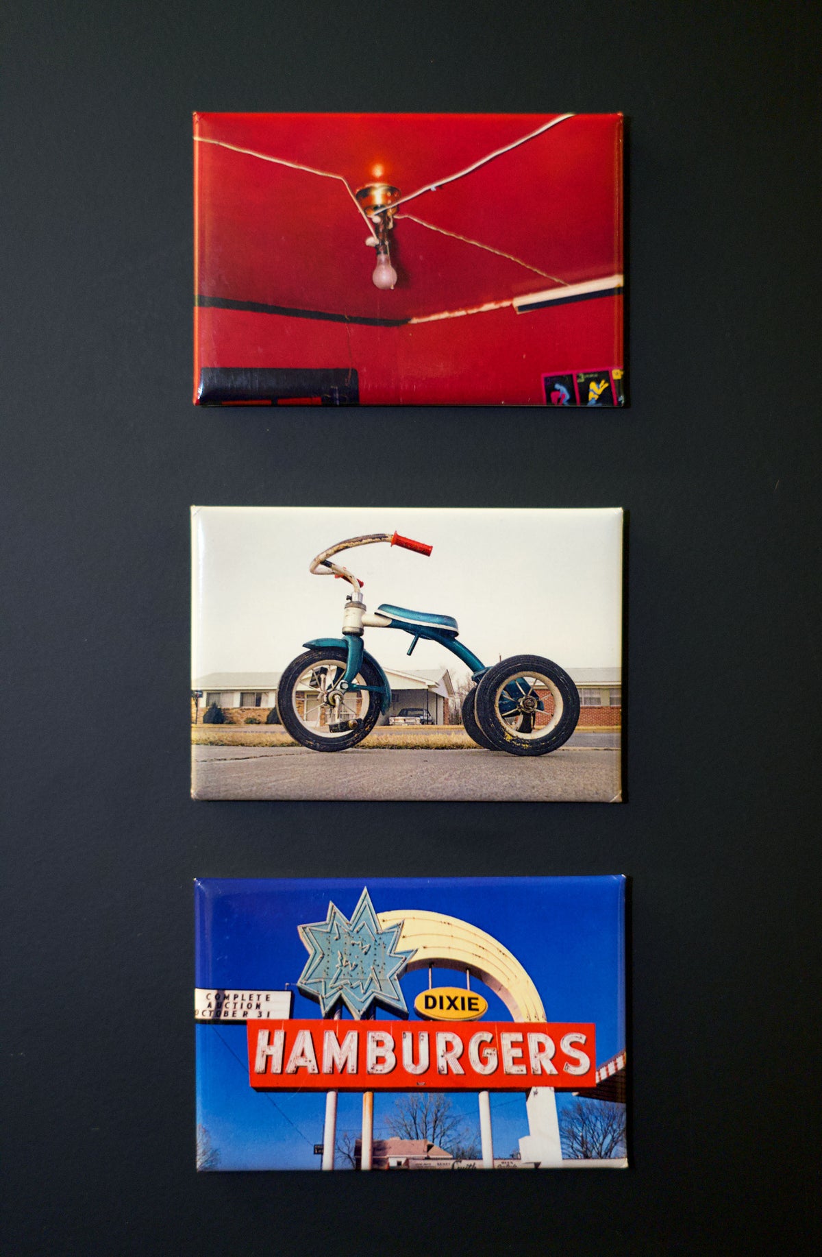 William Eggleston Fridge Magnet (Hamburgers)