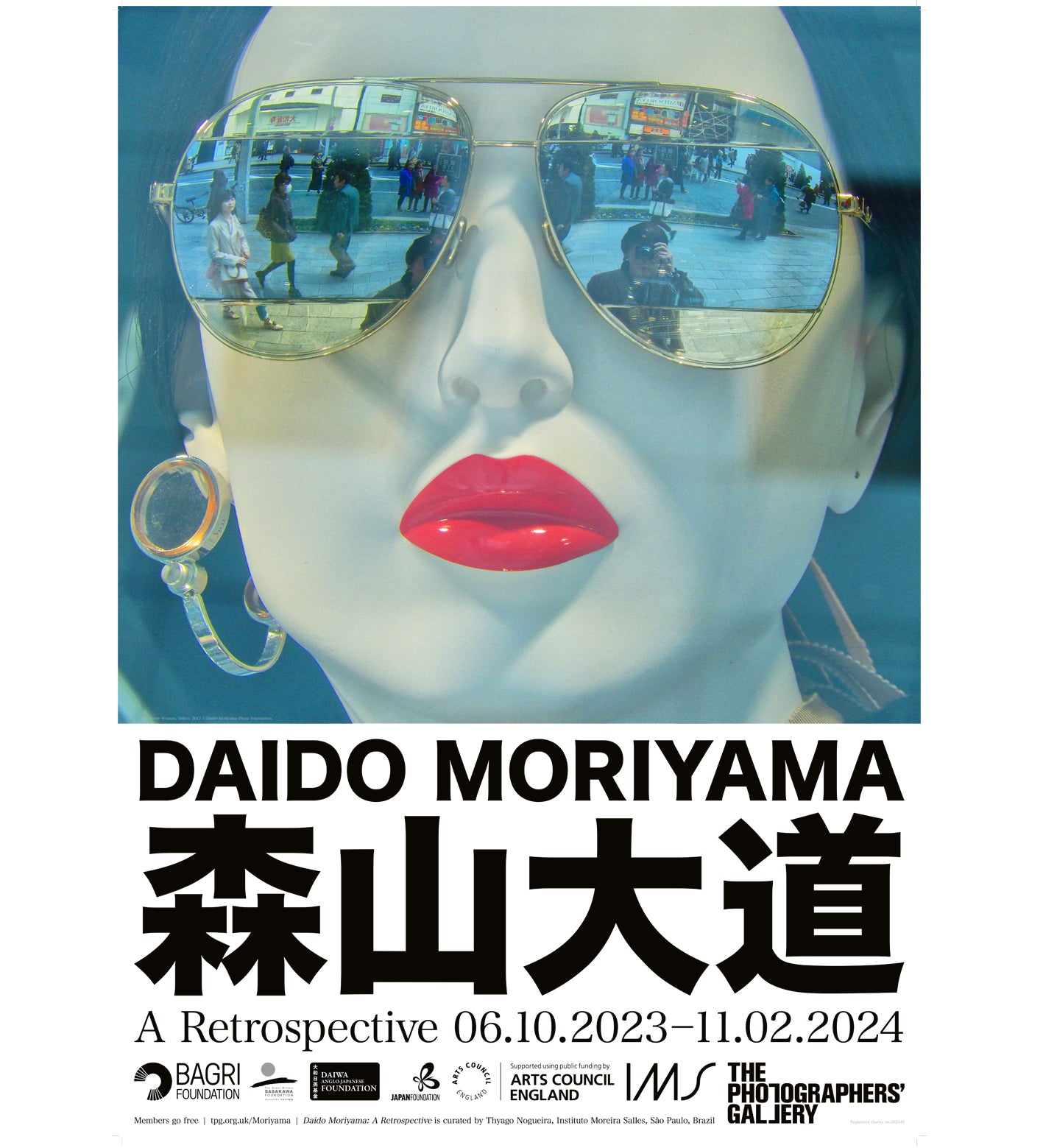 Daido Moriyama: Pretty Woman Exhibition Poster A2