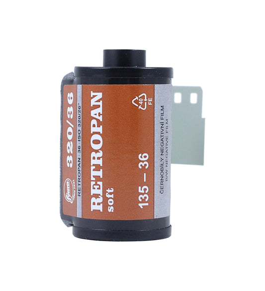 Fomapan Retropan 320 Soft 35mm Film 36 Exposures (£5.50 incl VAT)