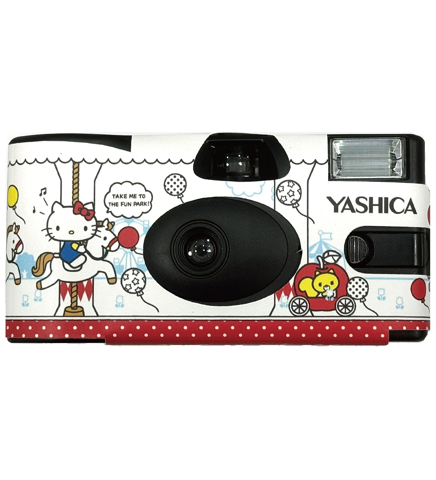 Yashica Hello Kitty Playground 35mm Single Use Camera 27 exposures
