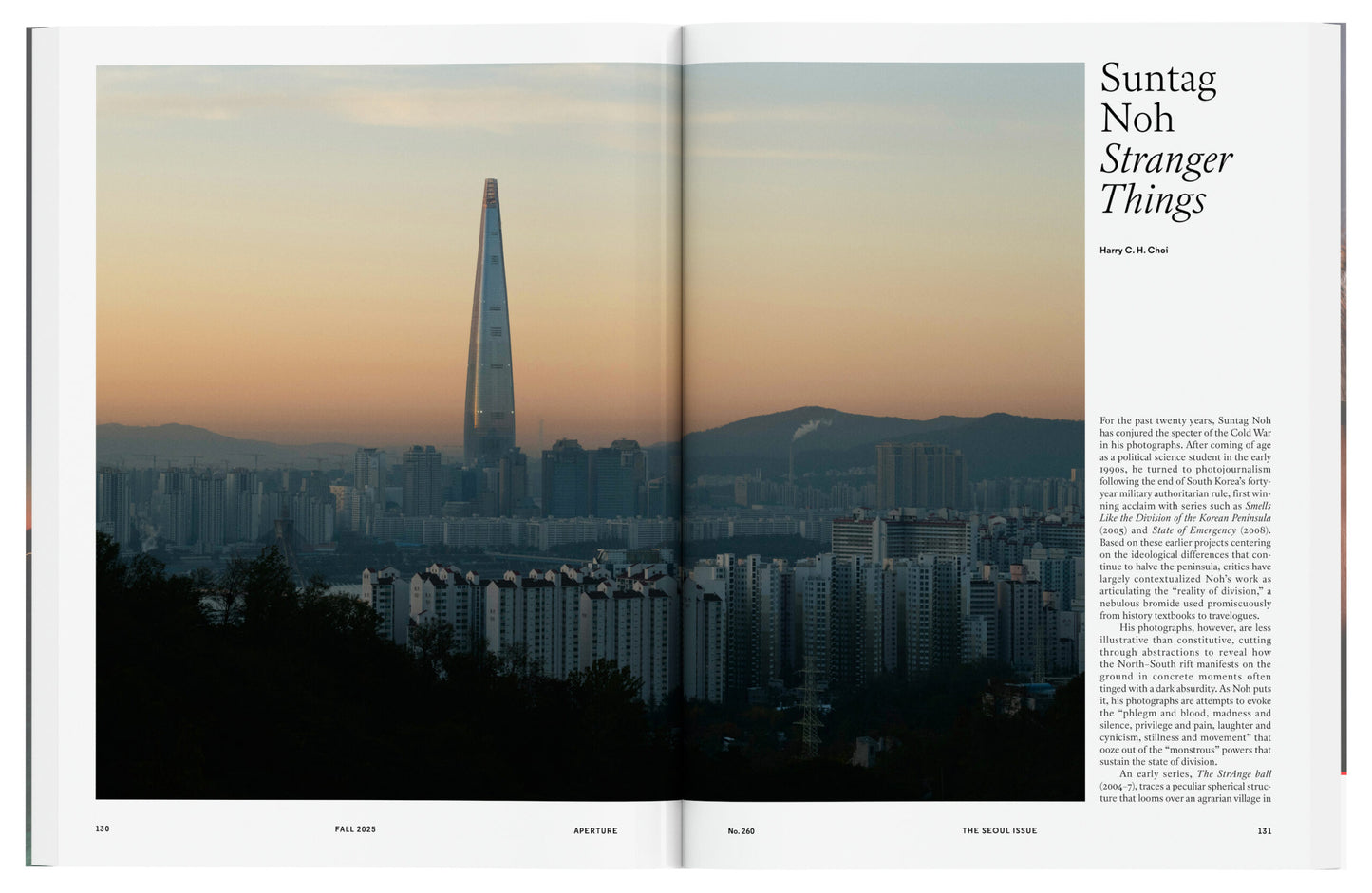 Aperture No.260 - Fall 2025, The Seoul Issue