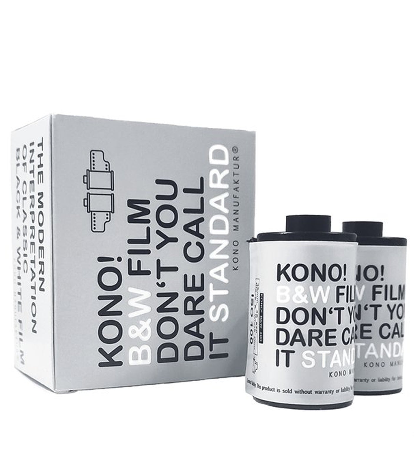 KONO! B&W 400 35mm Film Twin Pack
