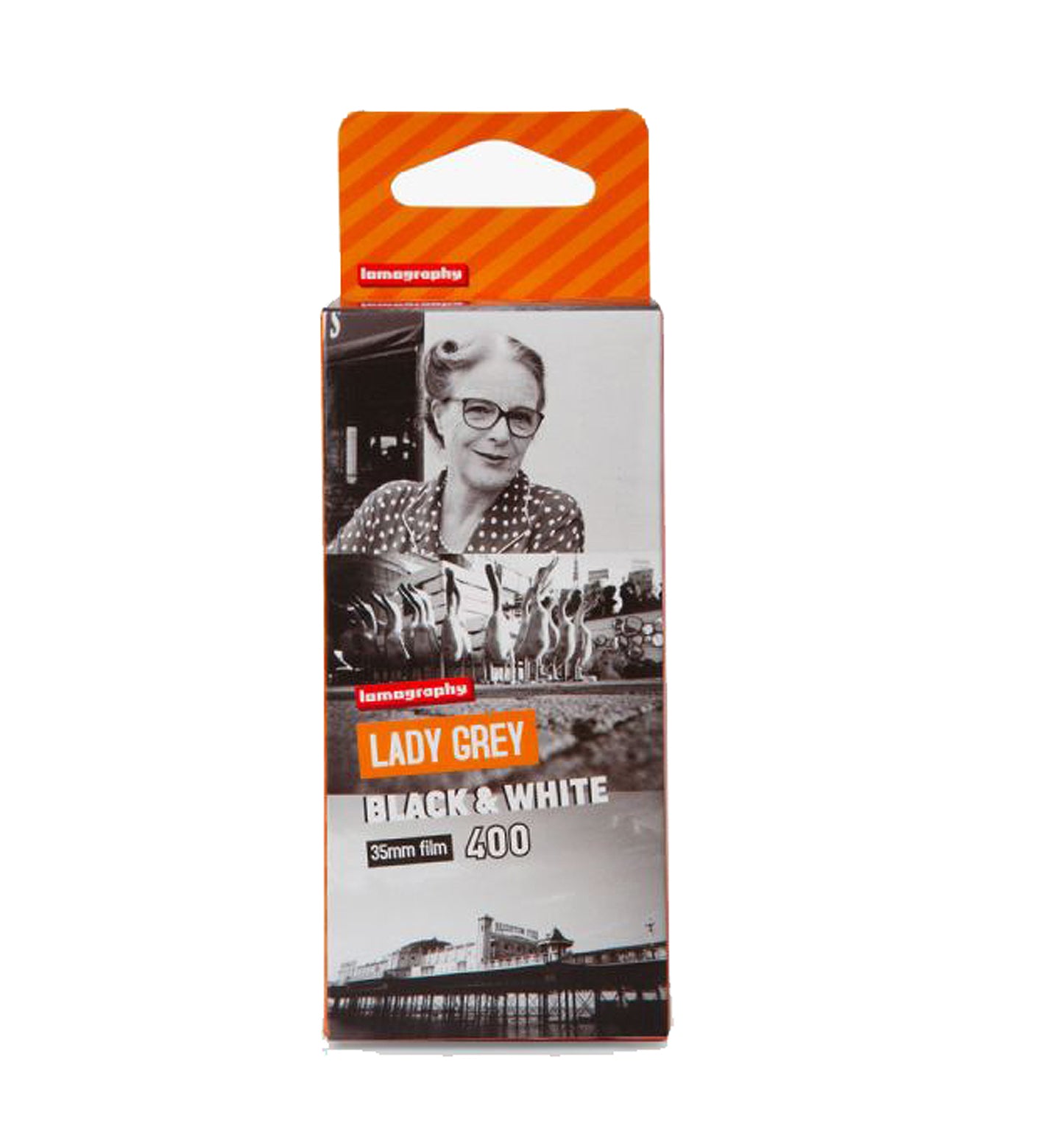 Lomography Lady Grey 400 35mm Film 36 Exposures, 3 Pack