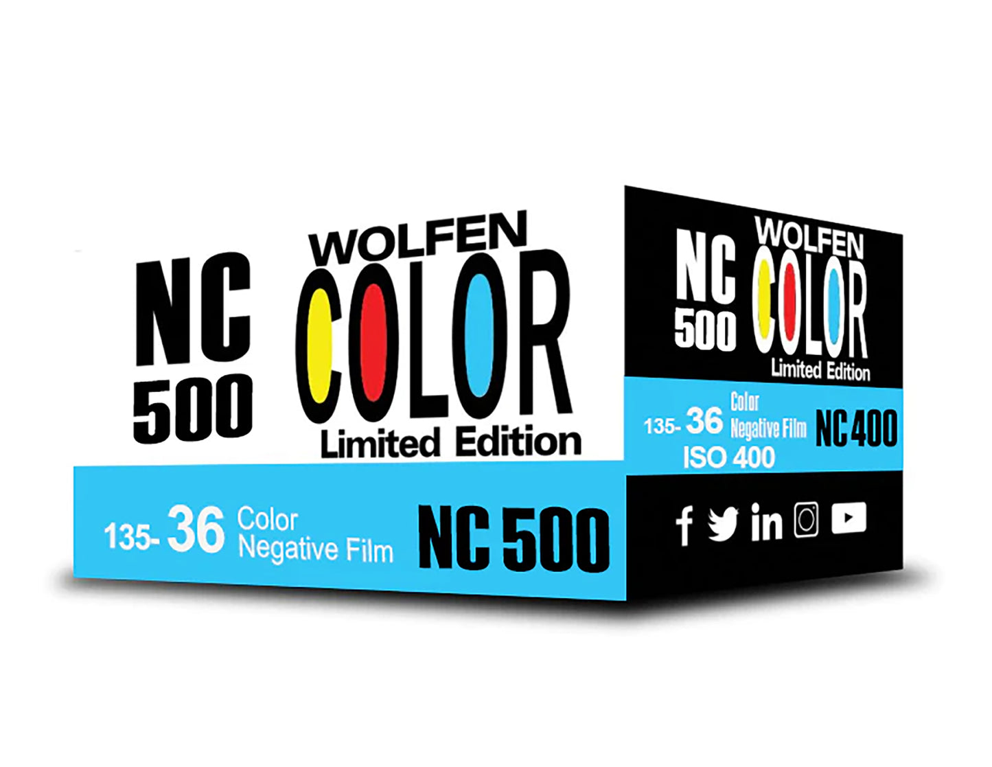 Orwo Wolfen NC500 35mm Film 36 Exposures
