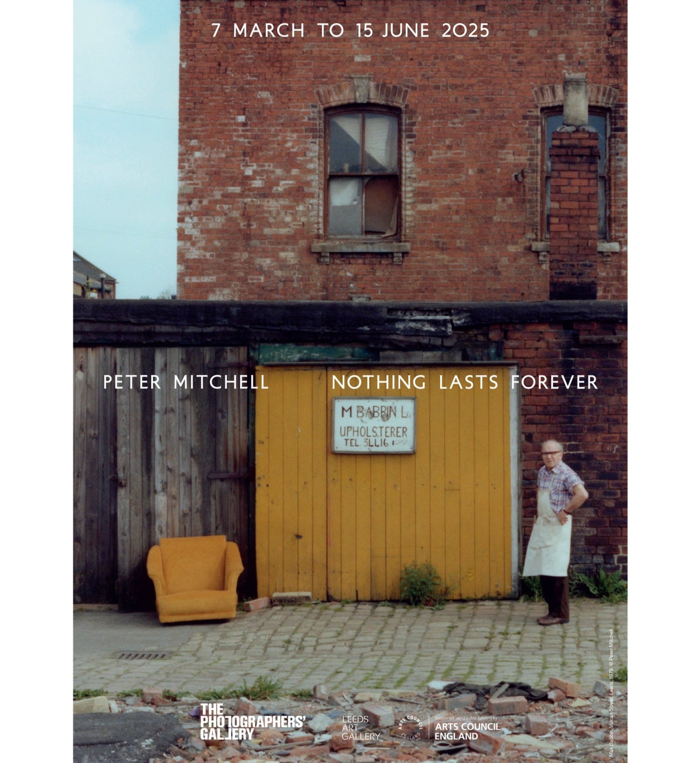 Peter Mitchell: Nothing Last Forever Poster A2 Max Babbin Upholsterer