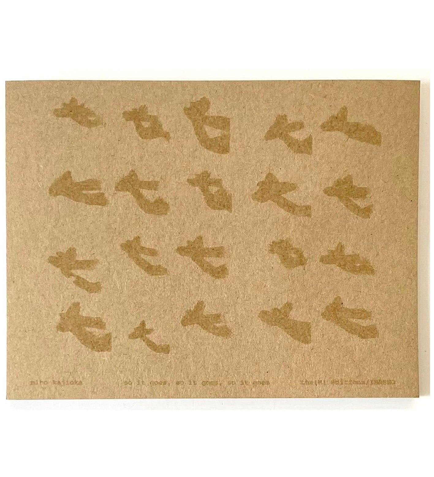 Miho Kajioka: So it Goes, So it Goes, So it Goes (signed, out of print)