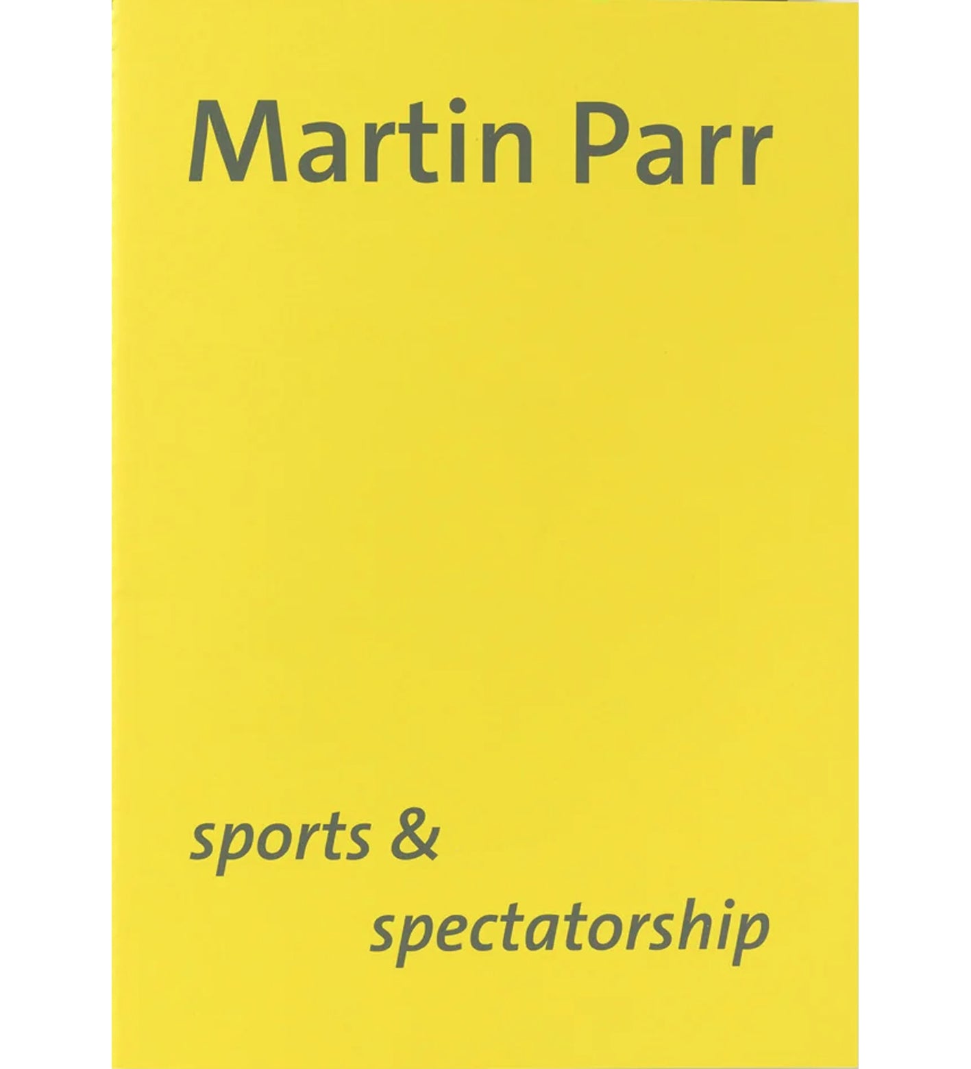Martin Parr: Sports & Spectatorship (signed)
