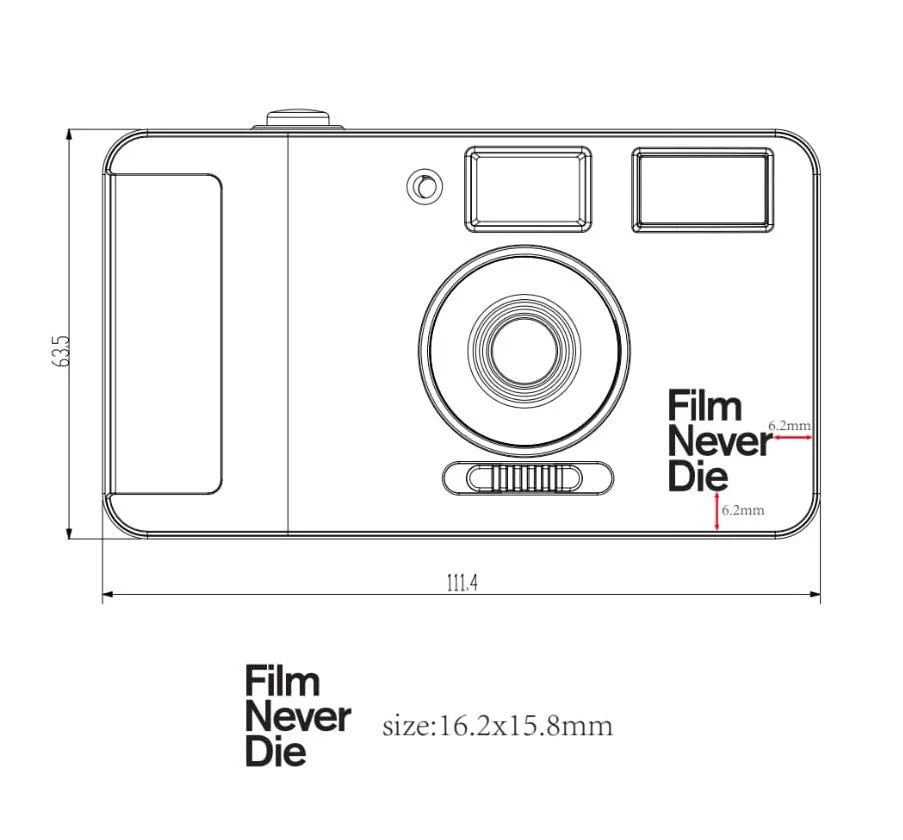 Filmneverdie Nana 35mm Camera