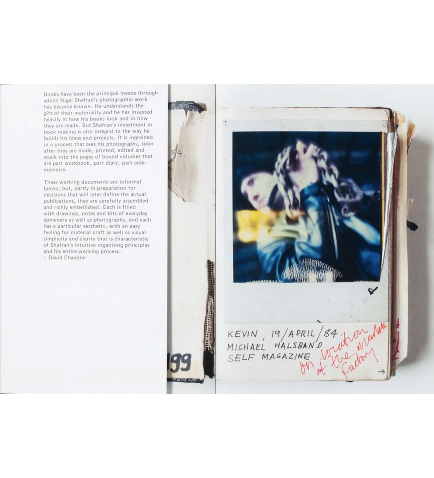 Nigel Shafran: Workbooks