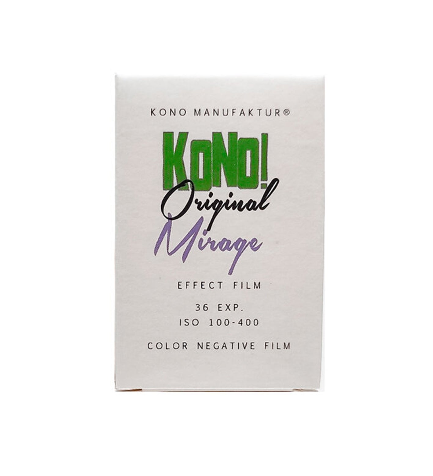 KONO! Original Mirage 35mm Film 36 Exposures
