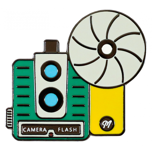 Les Ateliers de Marinette Camera Flash Badge (£7.99 incl VAT)