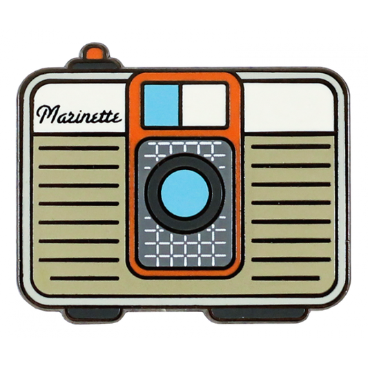Les Ateliers de Marinette Compact Camera Badge (£7.99 incl VAT)