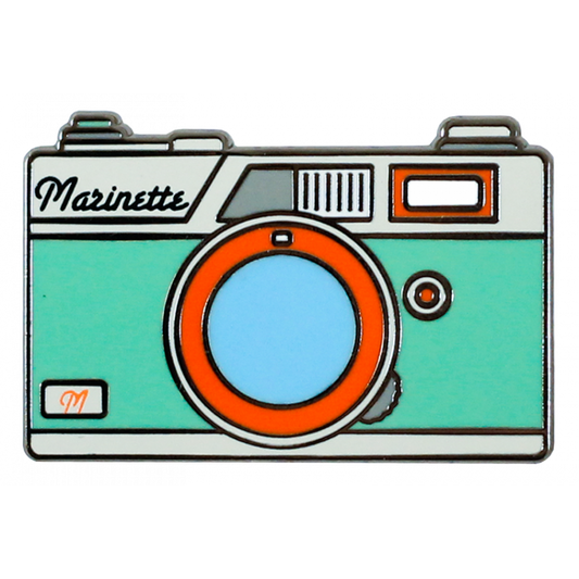 Les Ateliers de Marinette Rangefinder Camera Badge (£7.99 incl VAT)