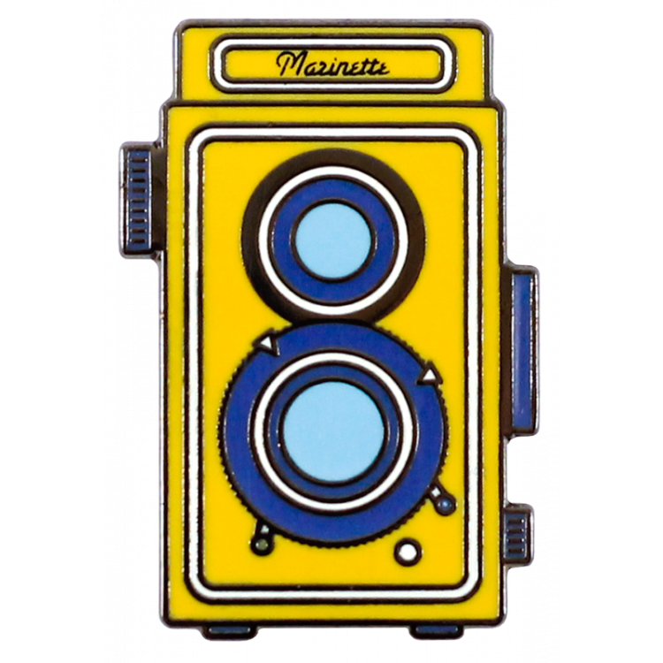 Les Ateliers de Marinette TLR Camera Badge