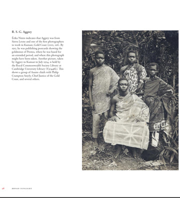 Broad Sunlight - Early West African Photography