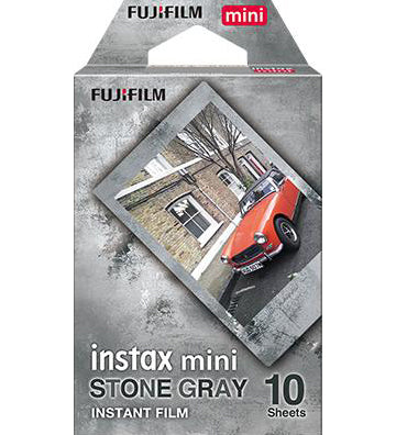 Fujifilm Instax Mini Stone Grey Instant Film