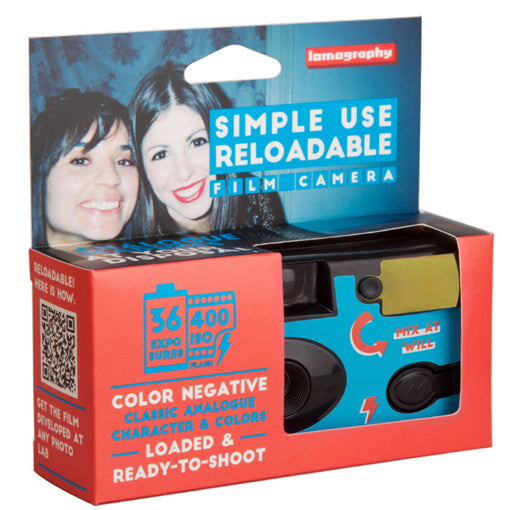 Lomography Simple Use Reusable Film Camera Color Negative 400