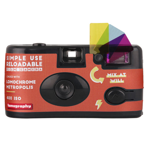 Lomography Simple Use Reusable Film Camera Lomochrome Metropolis