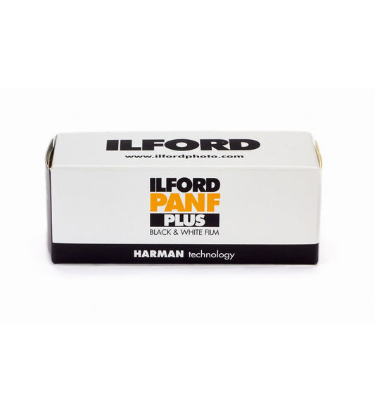 Ilford PAN F Plus 120 Film (£6.50 incl VAT)