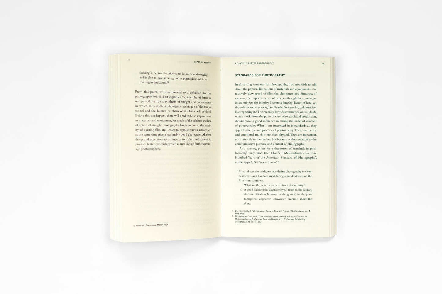 Berenice Abbott: Selected Writings
