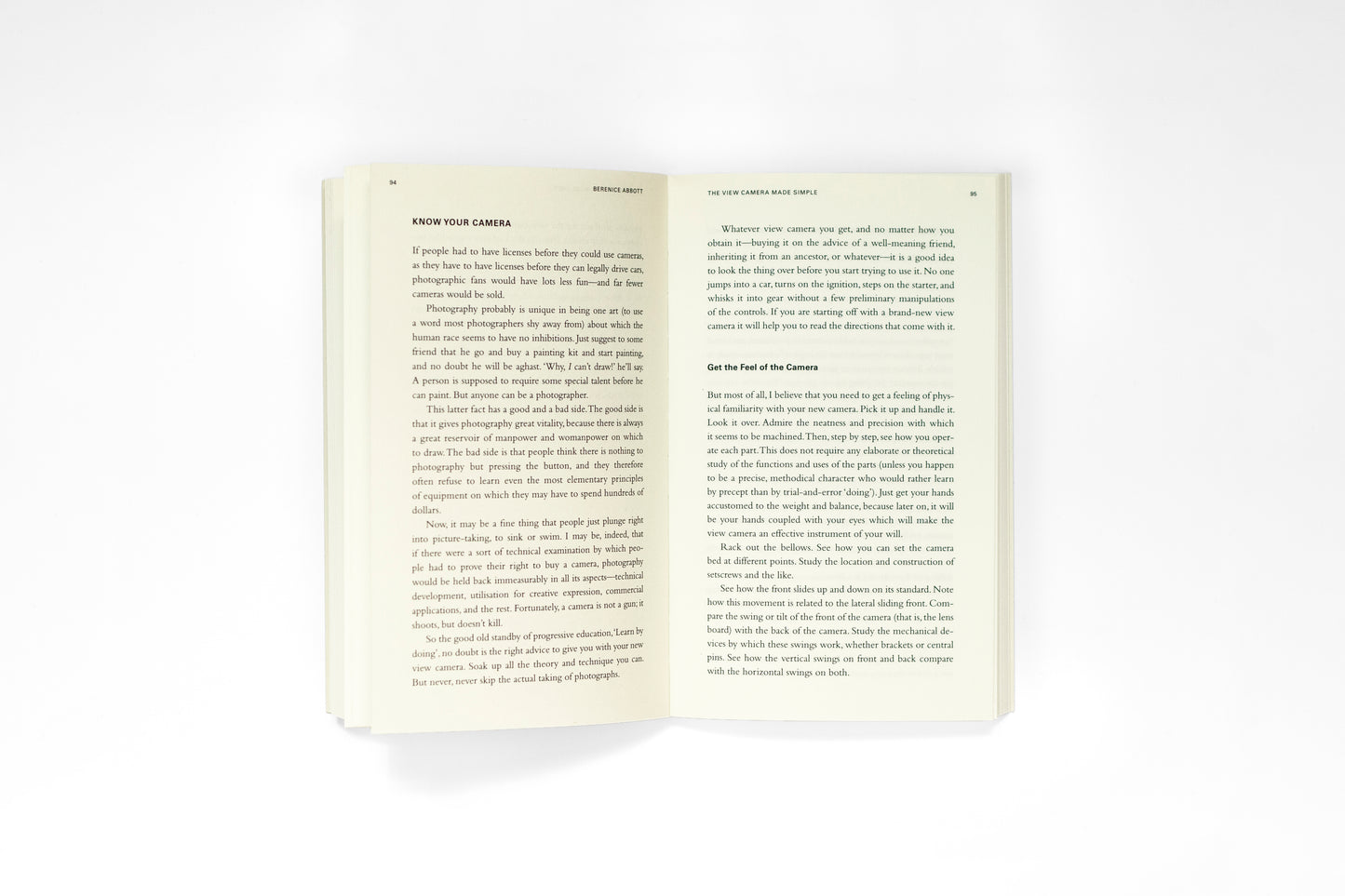 Berenice Abbott: Selected Writings
