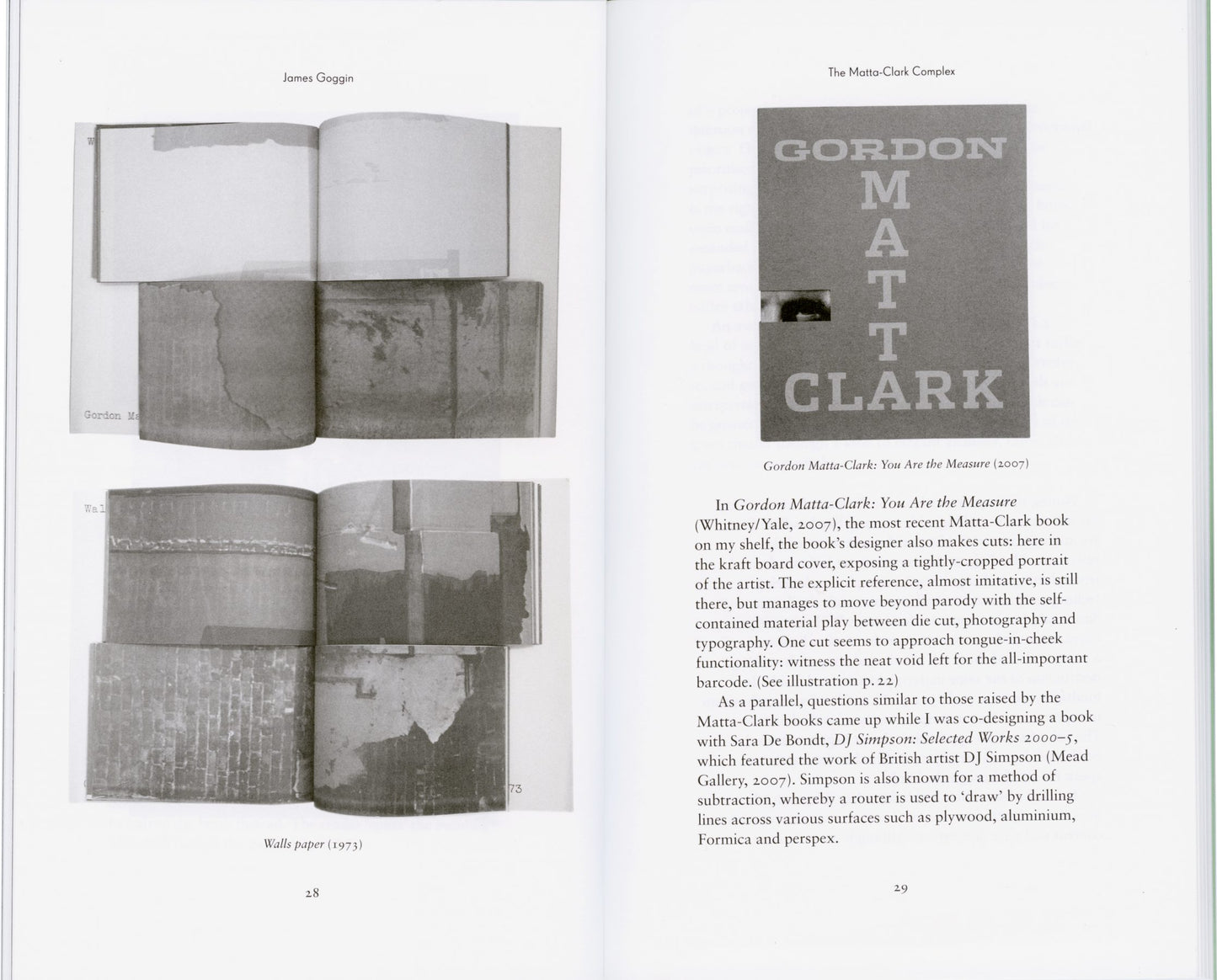 Form of The Book Book