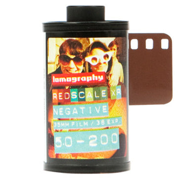 Lomography Redscale XR 50-200 35mm Film 36 Exposures, 3 Pack