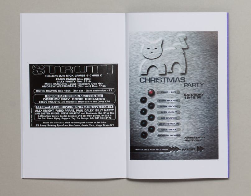 Matt Acornley: London Rave Flyers 1990-1996