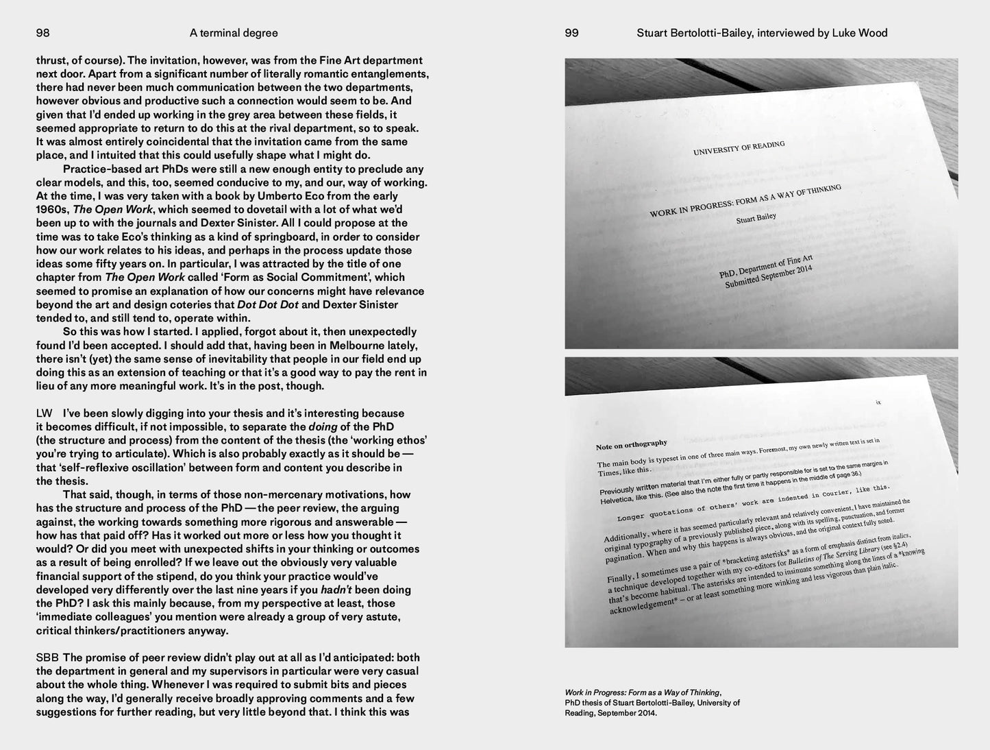 One and Many Mirrors: Perspectives on Graphic Design Education