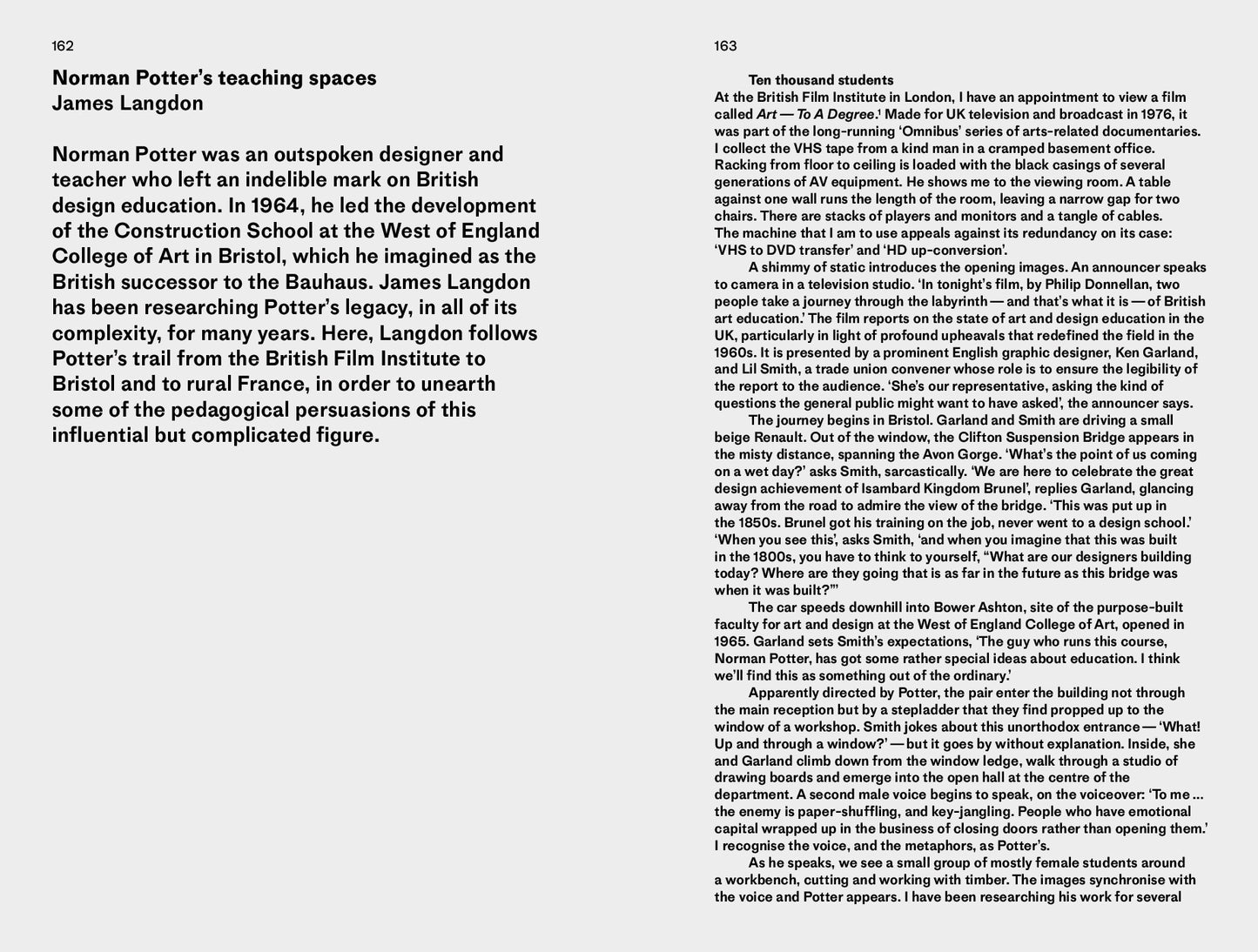 One and Many Mirrors: Perspectives on Graphic Design Education
