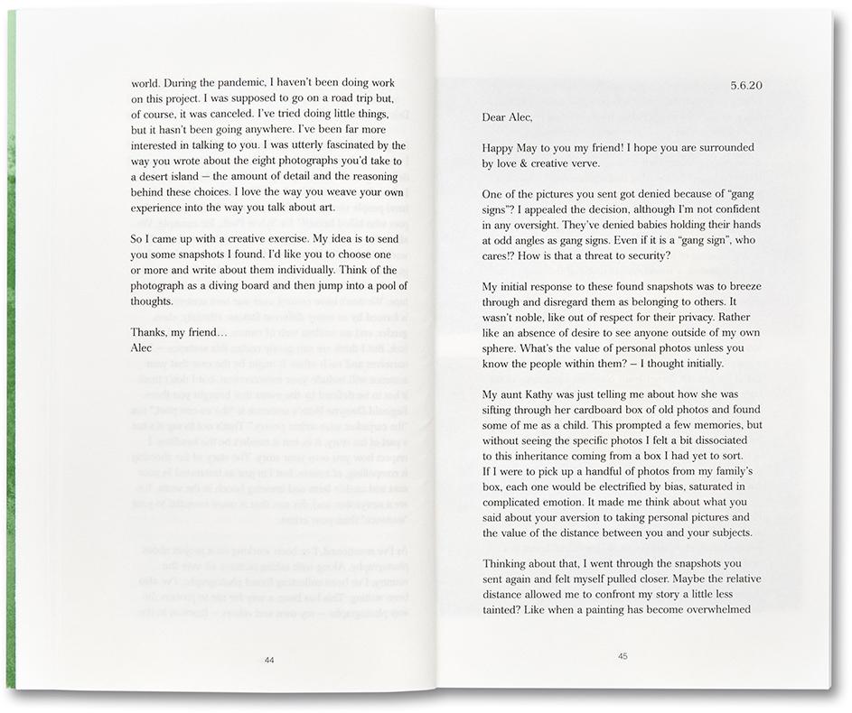 C. Fausto Cabrera & Alec Soth: The Parameters of Our Cage