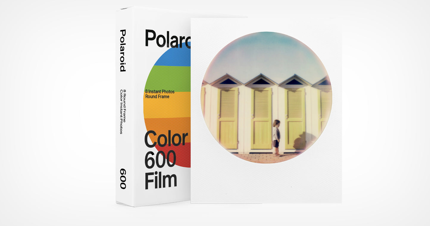 Polaroid Color 600 Round Frame Instant Film