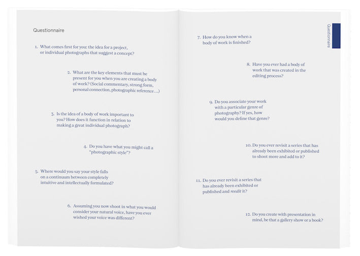 PhotoWork: Forty Photographers on Process and Practice