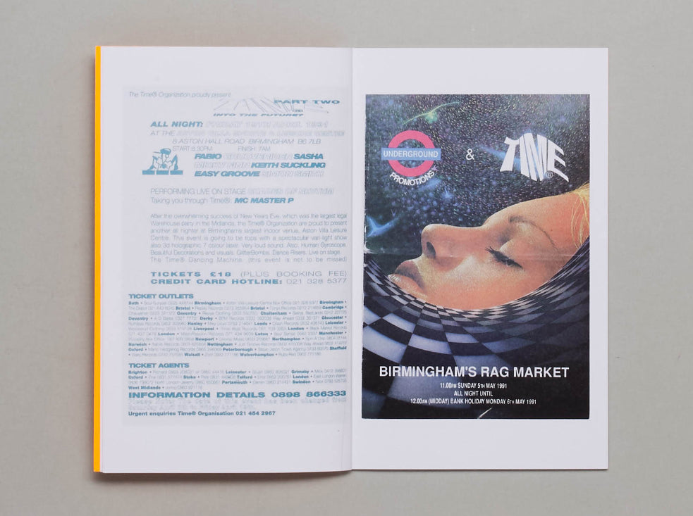 Stefania Fiorendi & Junior Tomlin: U.K. Rave Flyers 1991-1996