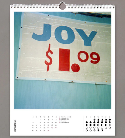 Todd Hido 2026 Calendar (pre-order signed copies)