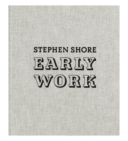 Stephen Shore: Early Work (signed slip)