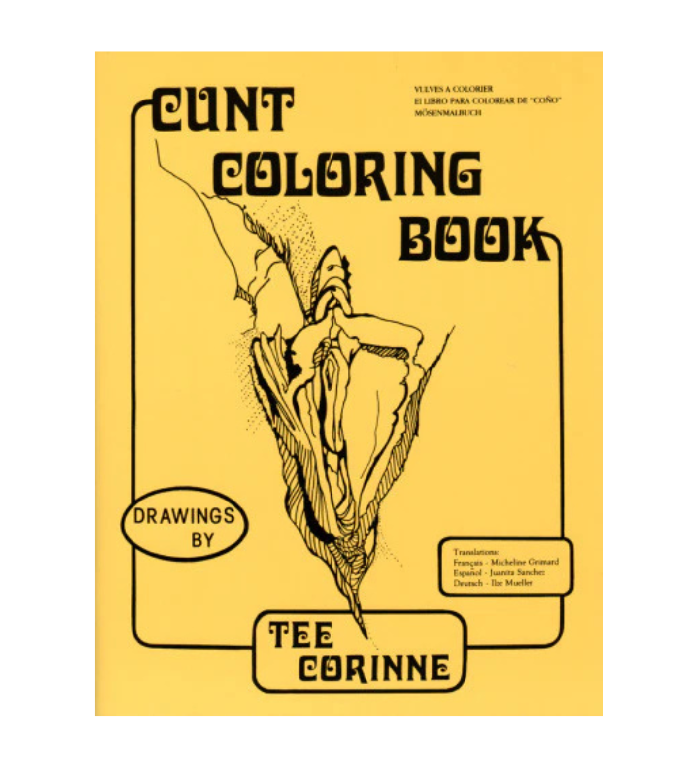 Tee Corrine: Cunt Coloring Book