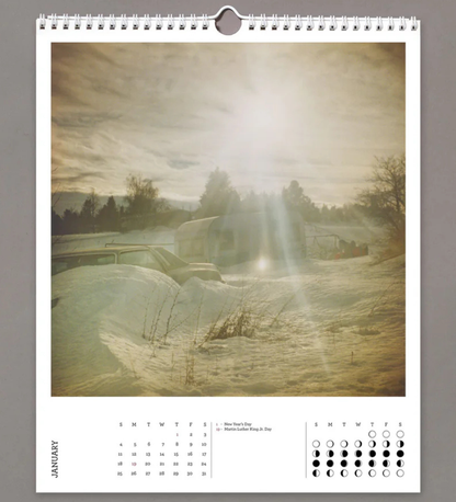 Todd Hido 2026 Calendar (pre-order signed copies)