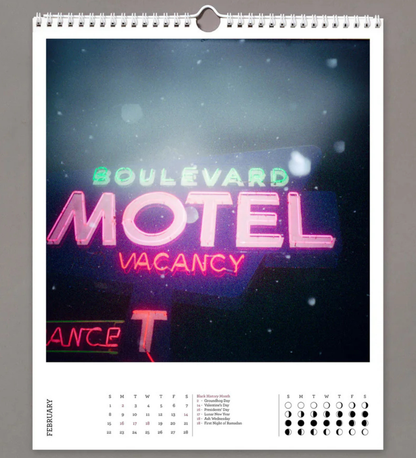 Todd Hido 2026 Calendar (pre-order signed copies)