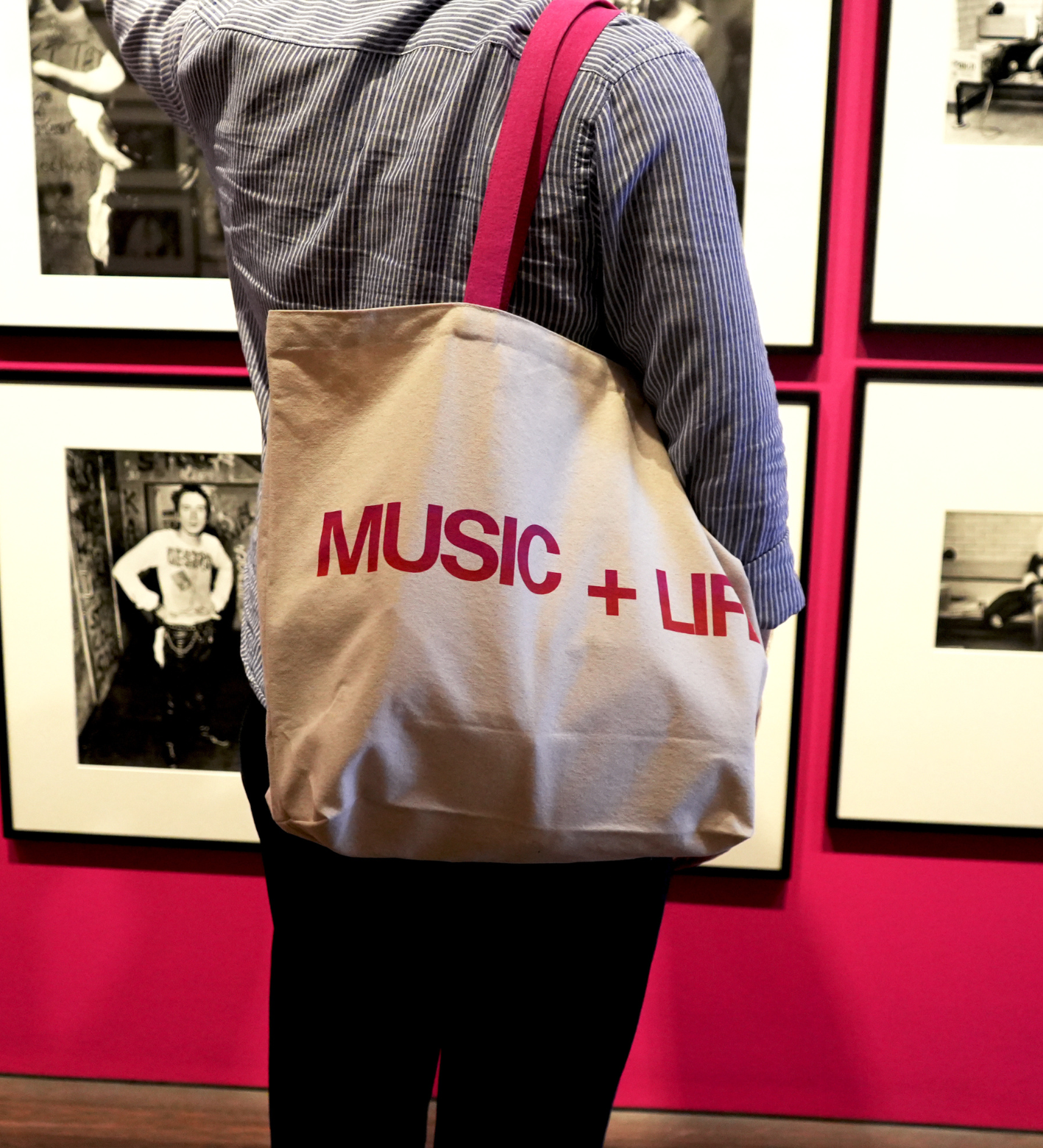 Dennis Morris Music + Life tote bag