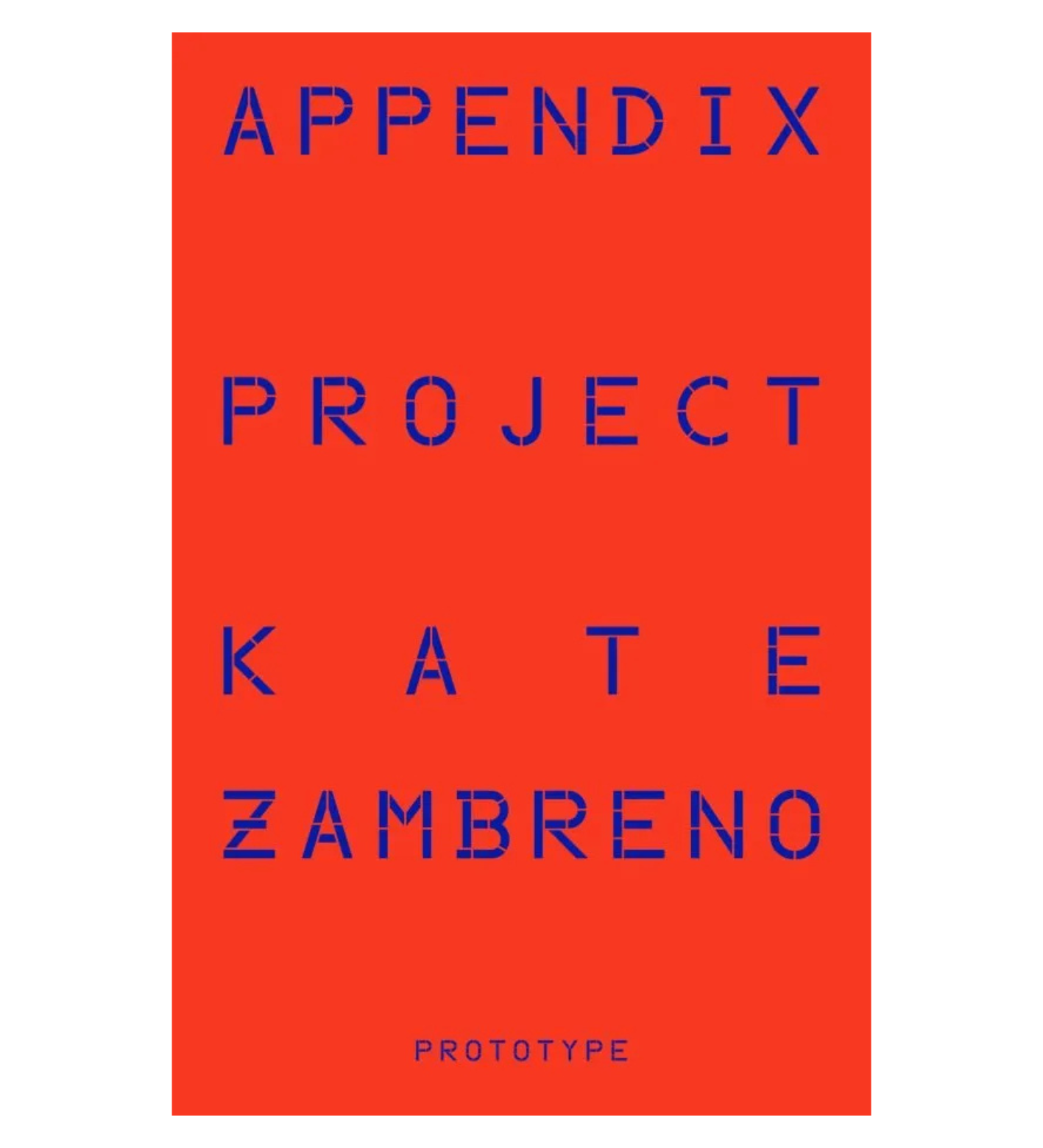 Kate Zambreno: Appendix Project