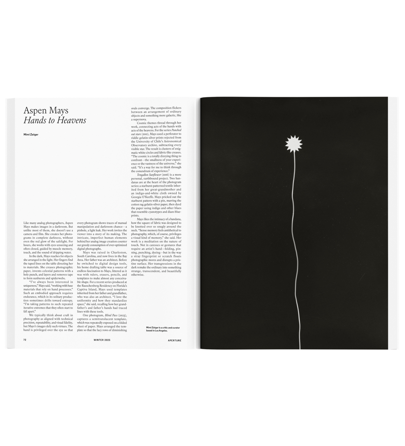 Aperture No. 261 - Winter 2025 The Craft Issue