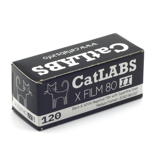 CatLabs X Film 80 II B&W 120 Film