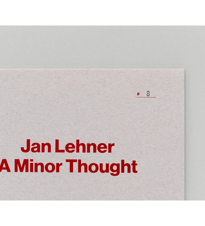 Jan Lehner: A Minor Thought